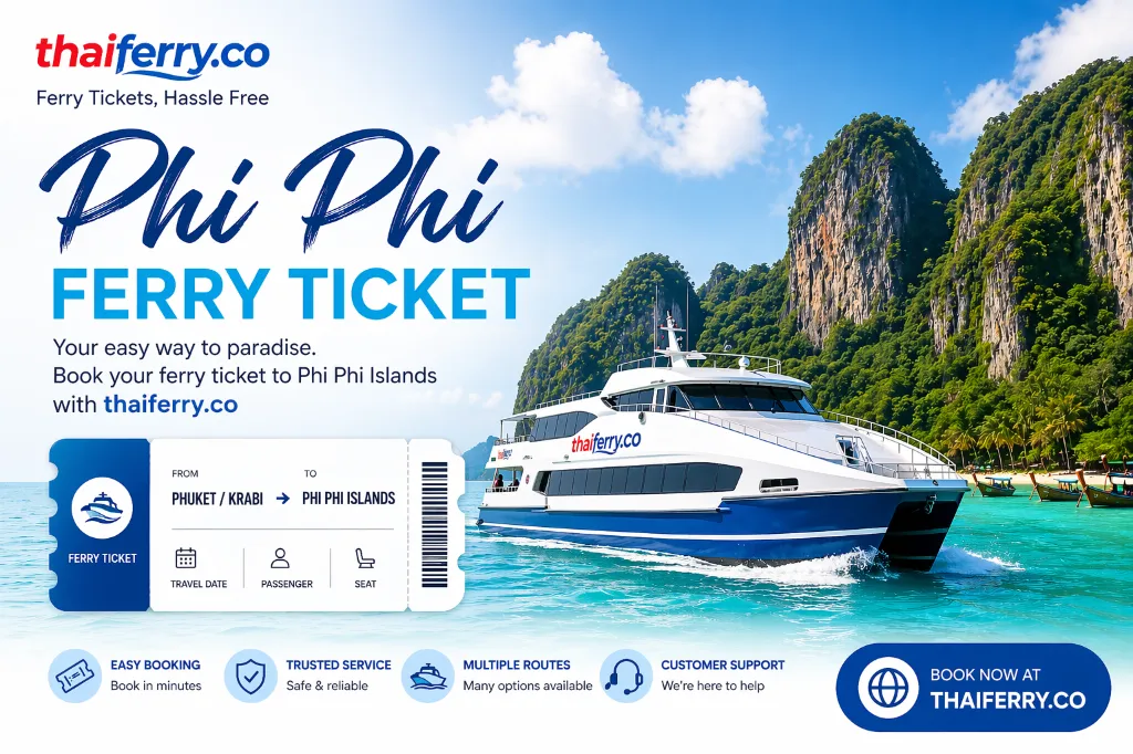 Phi Phi Ferry Tickets – Book Phuket to Phi Phi with Thaiferry.co