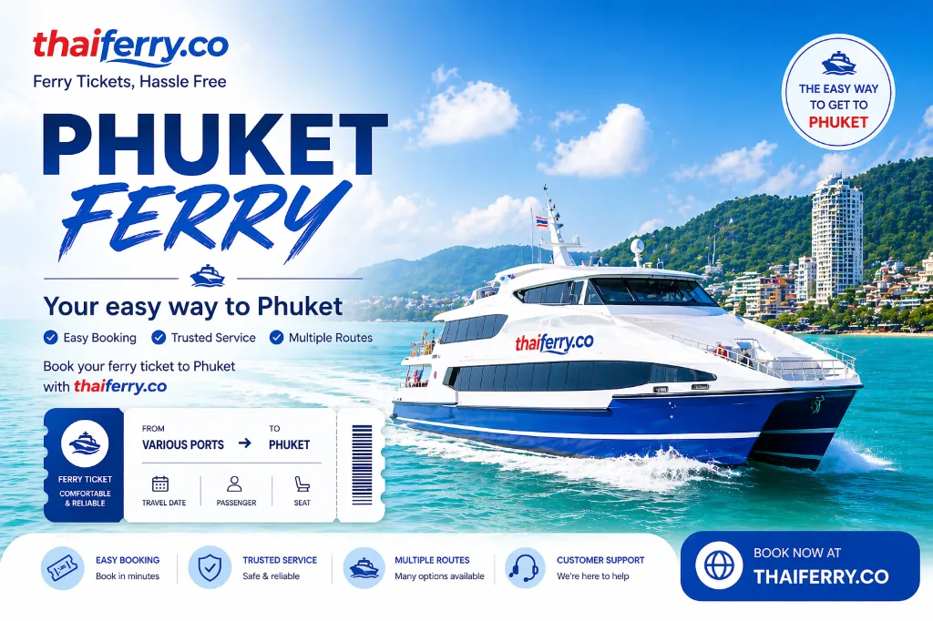 Phuket Ferry Guide – Routes, Tickets & Island Transfers